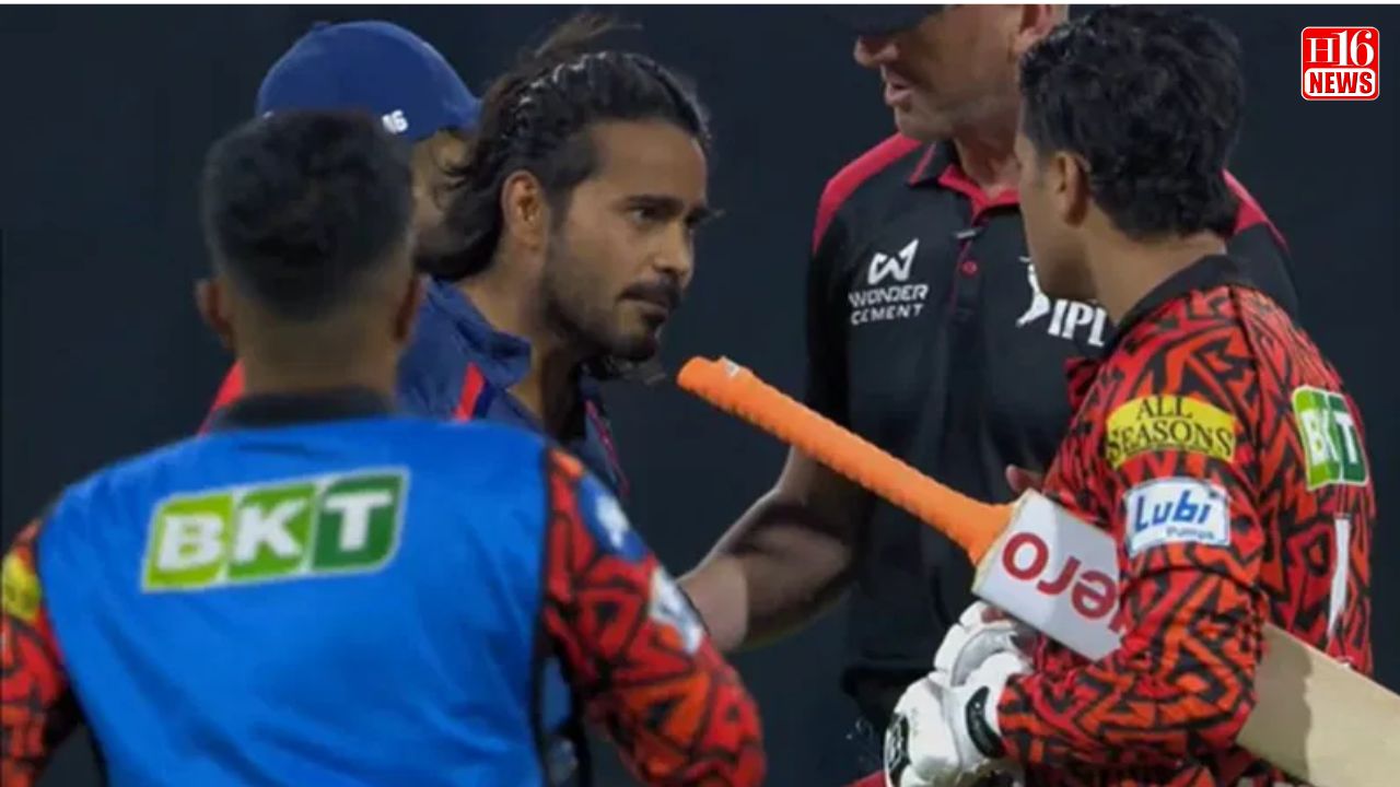 Abhishek Sharma involved in heated clash with Digvesh Rathi
